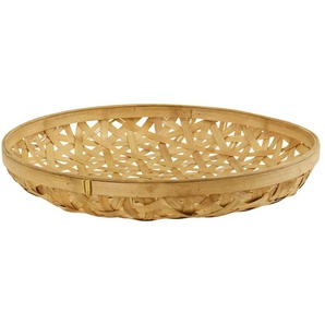 Tablett - holzfarben - Materialmix - 8 cm - 48.0 | Möbel Kraft