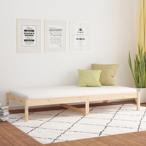 Tagesbett ohne Matratze 80x200 cm Massivholz Kiefer