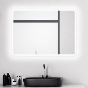 Talos Badspiegel Talos Black Moon, 80 x 60 cm, Design Lichtspiegel