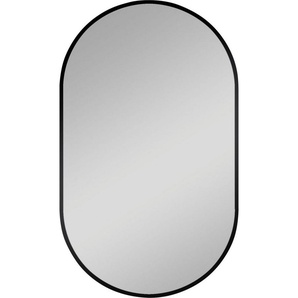 Talos Dekospiegel Design Spiegel oval schwarz, 45x75 cm (1-St)