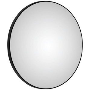 Talos LED-Lichtspiegel, rund, mit indirekter LED Beleuchtung in schwarz matt Ø 120 cm