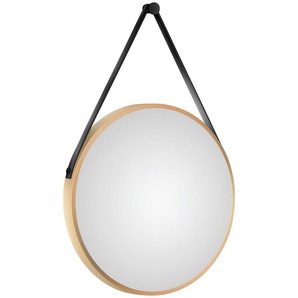 Talos LED-Lichtspiegel, rund, mit indirekter LED Beleuchtung, matt Ø 50 cm