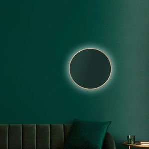Talos LED-Lichtspiegel, rund, mit indirekter LED Beleuchtung, matt Ø 50 cm