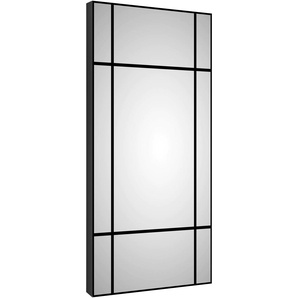 Wandspiegel TALOS Spiegel Gr. B/H: 60 cm x 120 cm, schwarz Wandspiegel dekorativer Spiegel mit Aluminiumrahmen, BxH: 60x120 cm
