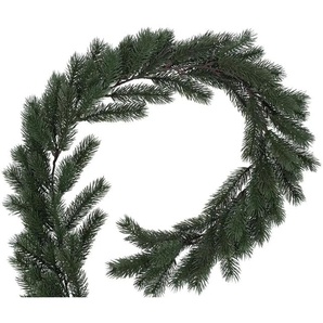 Tannengirlande - grün - Kunststoff | Möbel Kraft