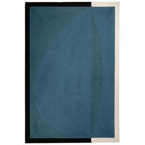 Tapis Abstrait bleu / 250 x 350 cm - Tufté main - SARAH LAVOINE - Blau