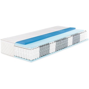 Taschenfederkernmatratze fan Boxspringmatratze m. Thermogelauflage, fan, 33 cm hoch, (1-tlg), mit integriertem Gel-Topper