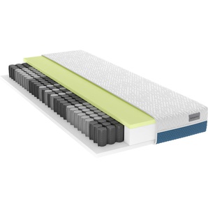 Taschenfederkernmatratze SCHLARAFFIA BULTEX Active 210 TFK Matratzen Gr. 4 (100 kg - 120 kg), B/H/L: 140 cm x 21 cm x 200 cm, Polyester Bezug, Material oben: Polyester, Material unten: Polyester, 1 St., neutral, nicht definiert Taschenfederkern erhältlich