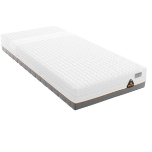 Taschenfederkernmatratze SCHLARAFFIA GELTEX Quantum Touch Next 240 TFK Matratzen Gr. 2 (0 kg - 80 kg), B/H/L: 160 cm x 24 cm x 190 cm, Polyester Bezug, Material oben: Polyester, Material unten: Polyester, 1 St., weiß Taschenfederkern in vielen Größen