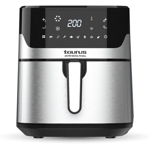 Taurus Air Fry Digital 7S Wall Single 65 L Stand-alone 1600 W Hot Air Fryer - BlackStainless Steel