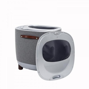Taurus Wellness Fußmassage-Hocker Grau TW-FMS-G