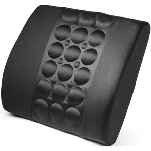 Stuhlkissen TECHNAXX Lifenaxx ergonomisches Rückenkissen LX-022 Dekokissen_Sitzkissen_Kissenhüllen Gr. B/L: 10 cm x 35 cm, 1 St., Polyester, schwarz (schwarz, unifarben, gepunktet) Stuhlkissen