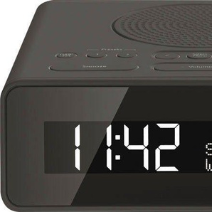 TechniSat Radiowecker DIGITRADIO 51 - Uhrenradio mit DAB+, Snooze-Funktion, dimmbares Display, Sleeptimer