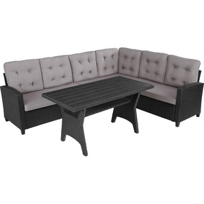 tectake® Rattan Lounge Catania für 6 Personen widerstandsfähig 404249