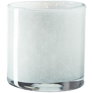 Teelichtglas - grau - Glas - 8,5 cm - [8.3] | Möbel Kraft