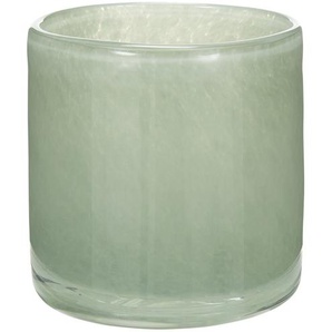 Teelichtglas - grün - Glas - 8,5 cm - [8.3] | Möbel Kraft