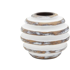 Teelichthalter - braun - Polyresin (Kunstharz) - 10 cm - 12.0 | Möbel Kraft