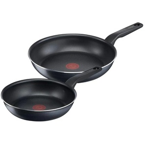 Tefal 2er-Pfannenset XL Force - schwarz - Aluminium | Möbel Kraft