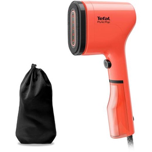Tefal Dampfbürste Pure Pop, Rot, Kunststoff, 150 ml, 7.8x15.9 cm, Haushaltsreinigung, Wischen & Reinigen