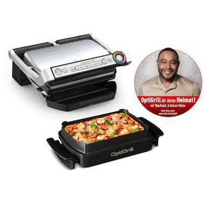Tefal GC714D Optigrill+ Edelstahl / schwarz