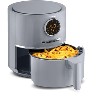 TEFAL Heissluftfritteuse EY111B Ultra Fry Digital Fritteusen 8 Programme, gesund, frittieren ohne Öl, 4,2 L, digitales Display grau (anthrazit, grau) Heißluftfritteusen