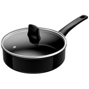 Tefal Renew ON Black Sautepan 24 cm w lid