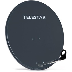 TELESTAR SAT-Spiegel Alu, 80 cm, oval, grau 5109833
