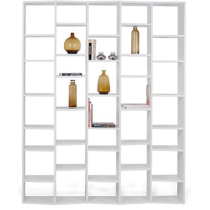 Regal TEMAHOME Valsa Regale Gr. B/H/T: 181 cm x 224 cm x 34 cm, weiß Bücherregal Raumteiler-Regal Raumteiler-Regale Regale