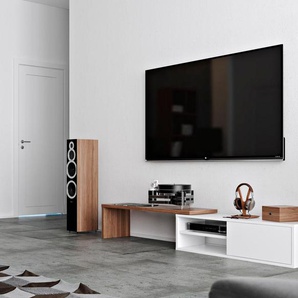 TemaHome TV-Bank Move, ausziehbar auf bis zu 203 cm, mit schöner Schiebetür