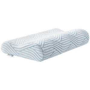Tempur Nackenkissen, Weiß, Textil, Füllung: Viskoelastischer Kern,Viskoelastischer Kern, 61x31 cm, für Hausstauballergiker geeignet,