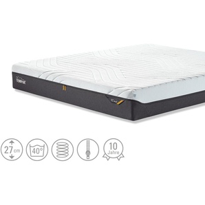 TEMPUR Viscoschaummatratze  Medium Firm Pro Plus Hybrid CoolQuilt - weiß - Materialmix - 180 cm - 27 cm | Möbel Kraft
