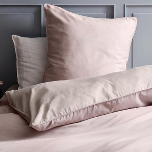 TENCEL™-Baumwollbettwäsche - beige - Lyocell - - Maße: 135 x 200 cm