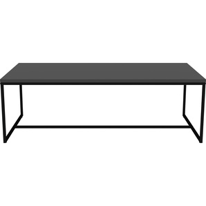 Couchtisch TENZO LIPP Tische Gr. B/H/T: 120 cm x 40 cm x 60 cm, schwarz (shadow schwarz, shadow schwarz) Couchtisch Eckige Couchtische eckig Design von Tenzo studio, Breite 120 cm