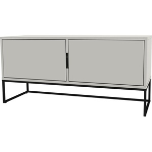 Lowboard TENZO LIPP Sideboards Gr. B/H/T: 118,5 cm x 57 cm x 43 cm, weiß (cotton weiß) Lowboards mit 2 Türen, Design von Tenzo studio