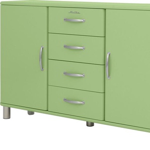 Tenzo Sideboard Malibu, mit dem Malibu Logo auf der mittleren Schubladenfront, Breite 146 cm