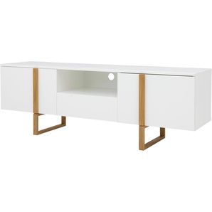 TV-Bank TENZO BIRKA Sideboards Gr. B/H/T: 177 cm x 59 cm x 43 cm, 1, weiß TV-Sideboards Sanft Schliessung