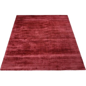 Teppich ANDAS Besarta Teppiche Gr. B/L: 200 cm x 290 cm, 13 mm, 1 St., rot Esszimmerteppiche Wohnzimmer