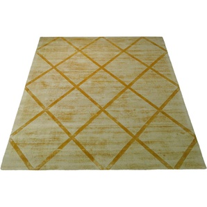 Teppich ANDAS Blerina Teppiche Gr. B/L: 120 cm x 170 cm, 13 mm, 1 St., gelb Esszimmerteppiche