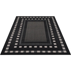 Teppich ANDAS Dalija Teppiche Gr. B/L: 200 cm x 300 cm, 8 mm, 1 St., schwarz Esszimmerteppiche