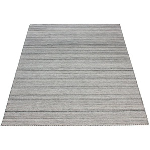 Teppich ANDAS Milena Teppiche Gr. B/L: 160 cm x 230 cm, 6 mm, 1 St., bunt (grau, multi) Baumwollteppiche