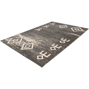 Teppich ARTE ESPINA Naila 100 Teppiche Gr. B/L: 200 cm x 290 cm, 11 mm, 1 St., grau Esszimmerteppiche