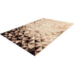 Teppich ARTE ESPINA Naila 200 Teppiche Gr. B/L: 200 cm x 290 cm, 11 mm, 1 St., braun (creme, braun) Esszimmerteppiche