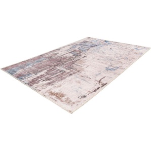 Teppich ARTE ESPINA Peron 100 Teppiche Gr. B/L: 200 cm x 290 cm, 5 mm, 1 St., grau (grau, taupe) Esszimmerteppiche