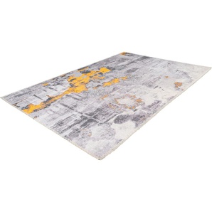Teppich ARTE ESPINA Peron 300 Teppiche Gr. B/L: 160 cm x 230 cm, 5 mm, 1 St., grau (grau, goldfarben) Esszimmerteppiche