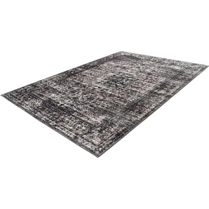Teppich ARTE ESPINA Saphira 500 Teppiche Gr. B/L: 200 cm x 290 cm, 6 mm, 1 St., grau Esszimmerteppiche