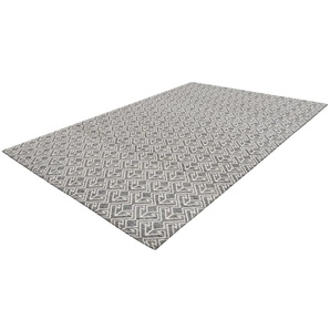 Teppich ARTE ESPINA Yoga 100 Teppiche Gr. B/L: 200 cm x 290 cm, 10 mm, 1 St., grau (grau, creme) Esszimmerteppiche Teppich für Indoor & Outdoor, Fußbodenheizung geeignet, Pflegeleicht