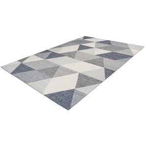 Teppich ARTE ESPINA Yoga 400 Teppiche Gr. B/L: 200 cm x 290 cm, 10 mm, 1 St., grau (grau, creme) Esszimmerteppiche Teppich für Indoor & Outdoor, Fußbodenheizung geeignet, Pflegeleicht