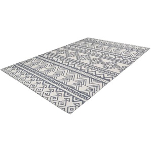 Teppich ARTE ESPINA Yoga 500 Teppiche Gr. B/L: 160 cm x 230 cm, 10 mm, 1 St., schwarz-weiß (anthrazit, elfenbein) Orientalische Muster Teppich für Indoor & Outdoor, Fußbodenheizung geeignet, Pflegeleicht