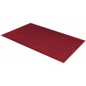 Teppich ASTRA Samoa Uni Teppiche Gr. B/L: 200 cm x 290 cm, 20 mm, 1 St., rot Esszimmerteppiche Kurzflor, Wohnzimmer