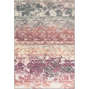 Teppich Ausdrucksstarkes Design einfache Reinigung Multi Rosa